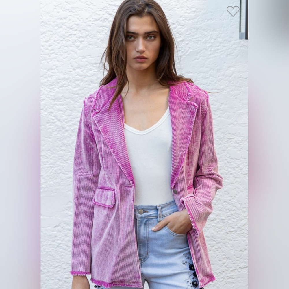 POL CORDUROY BLAZER